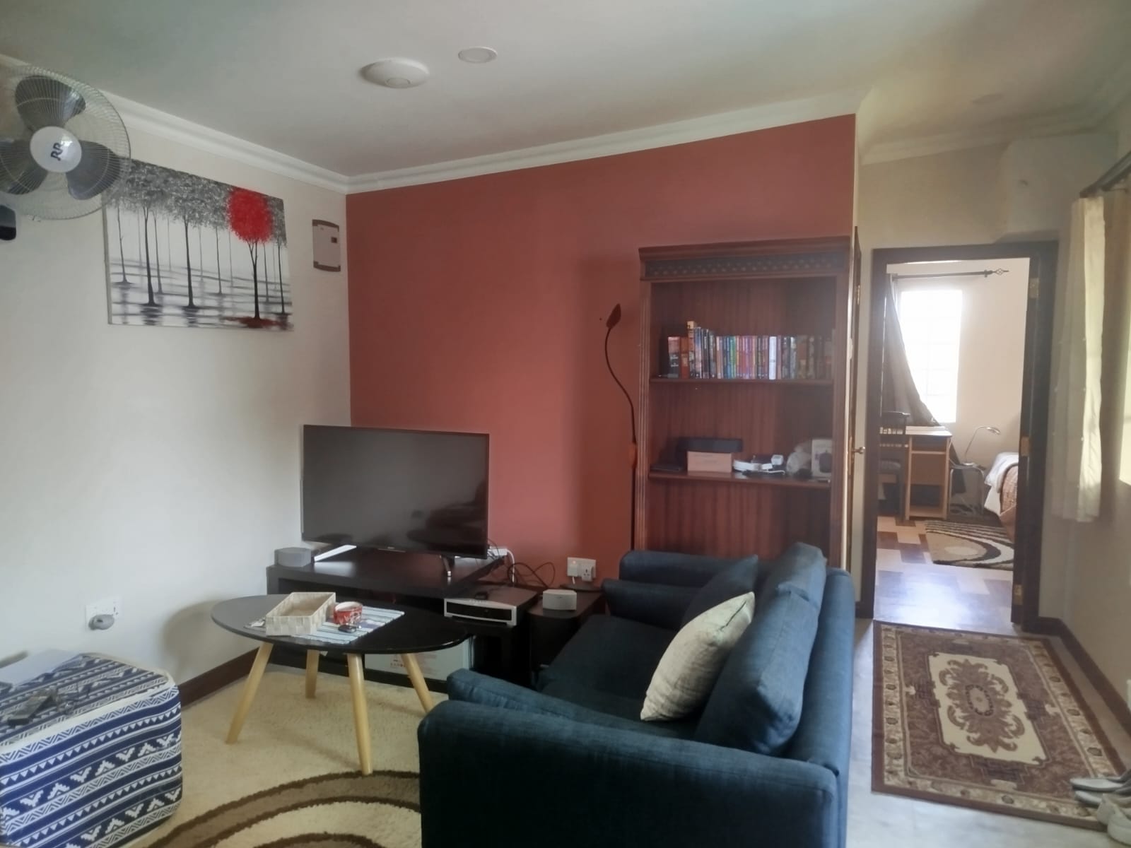 Upstairs sitting area